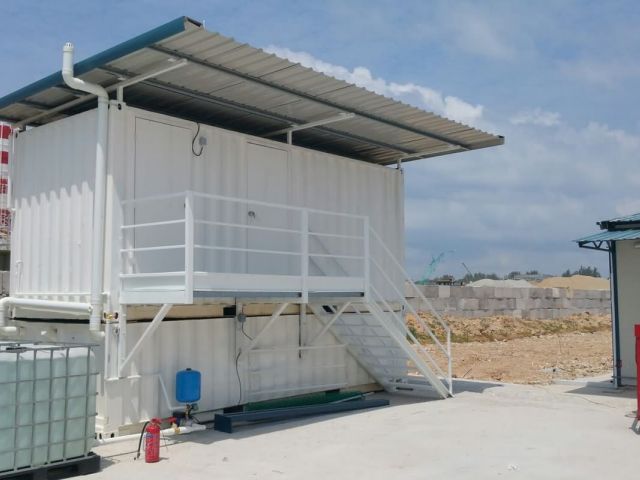 Container Toilet Holding Tank 6 Acl Construction